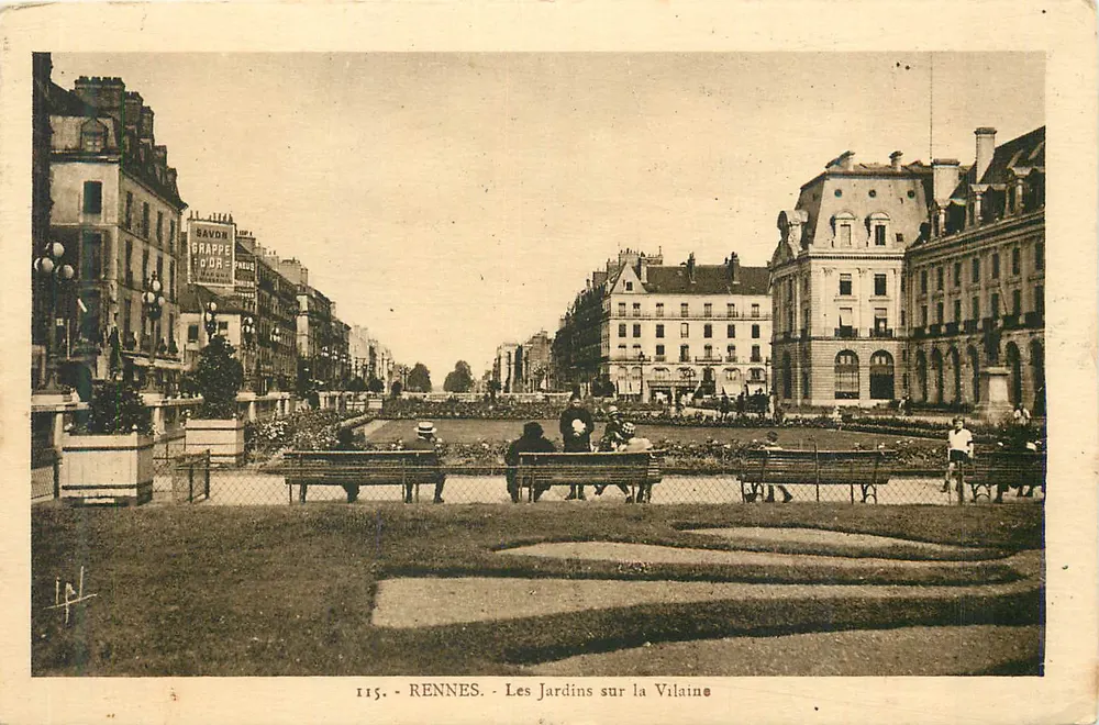 Rennes - Die Gärten an der Vilaine — n° 115 - Vorderseite