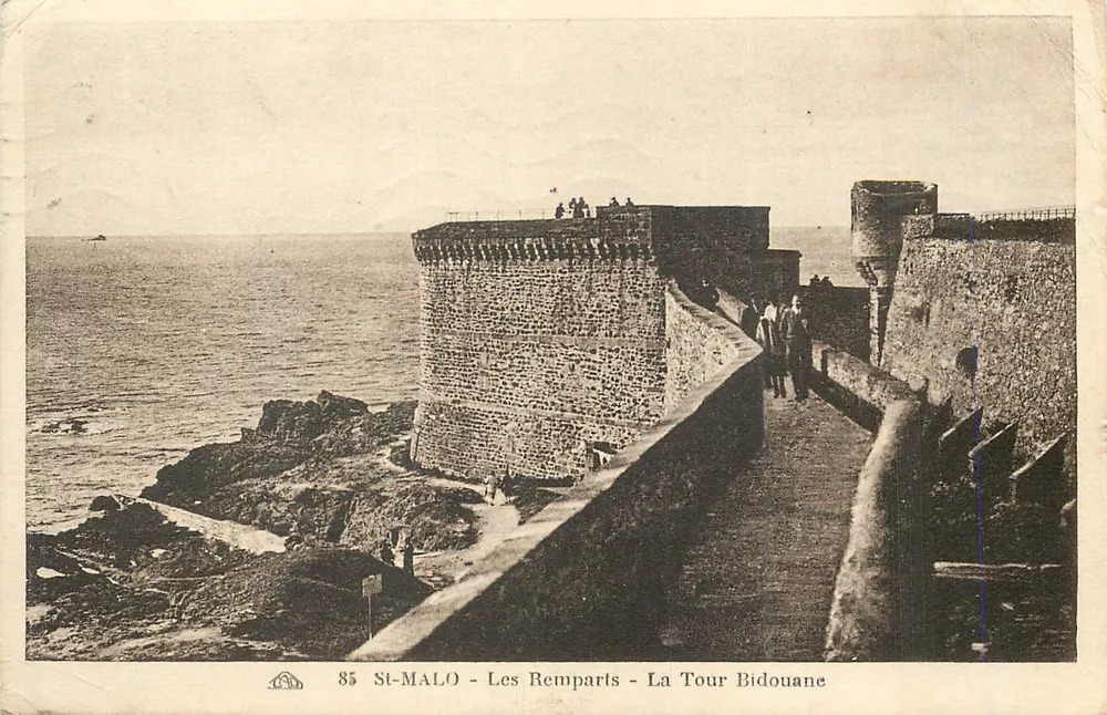 St-Malo - Die Mauern - Turm Bidouane — unbekannter Verlag, Nr. 85 - Vorderseite