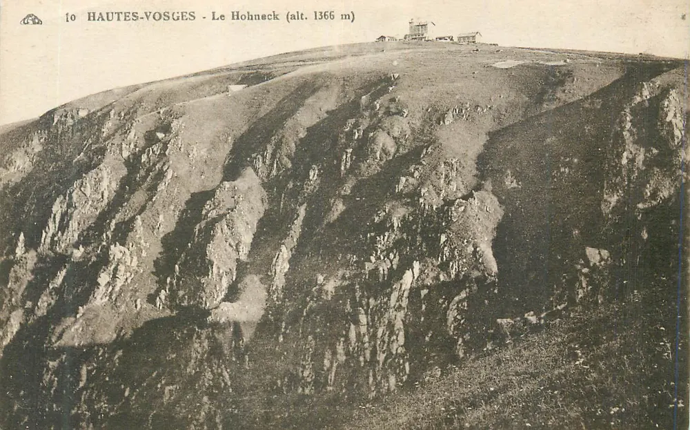 Hautes-Vosges - Le Hohneck (alt. 1366 m) — Antike Ansichtskarte - Vorderseite