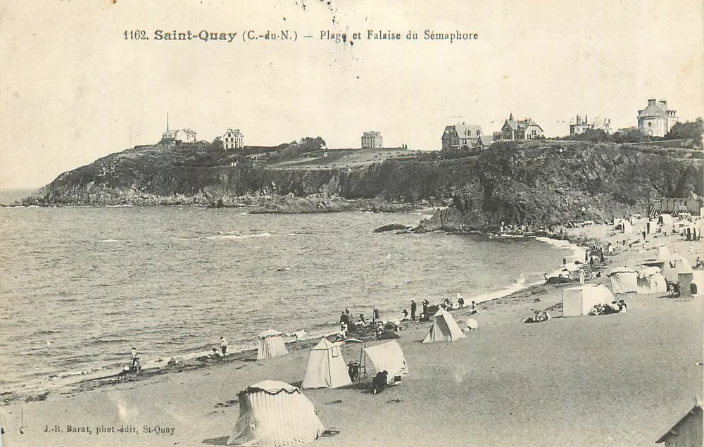 Saint-Quay (C.-du-N.) — Strande und Sémaphore-Klippe - Vorderseite