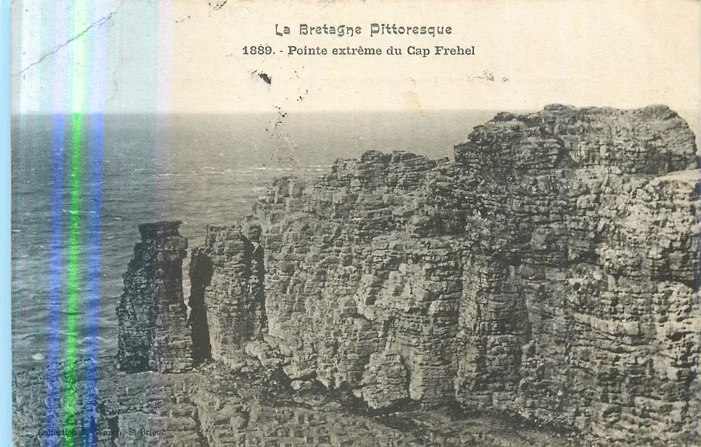 Pointe extrême du Cap Fréhel — La Bretagne Pittoresque, 1889 - Vorderseite