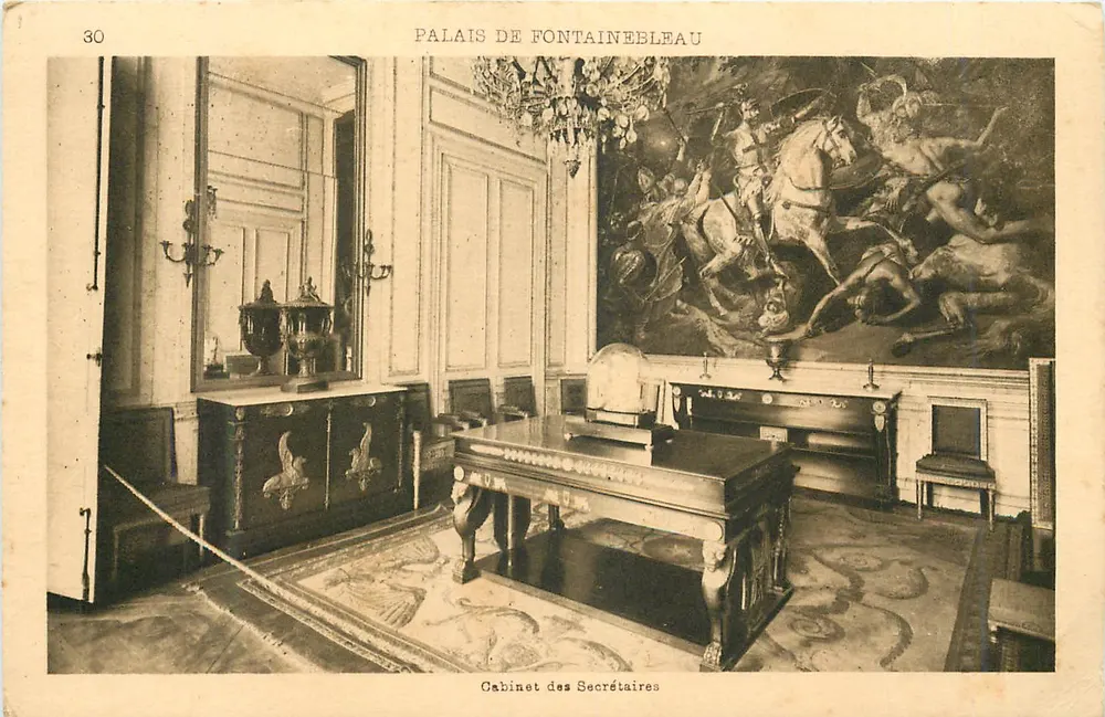 Schloss Fontainebleau — Cabinet des Secrétaires — unbekannter Verlag, Seriennummer 30 - Vorderseite