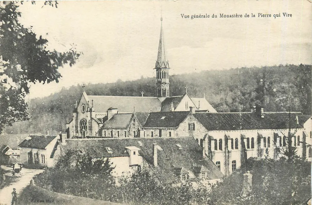 Kloster La Pierre qui Vire — Allgemeiner Blick — Éditions Bigé - Vorderseite