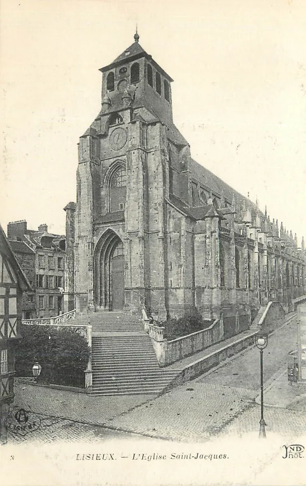 Lisieux — A Igreja de São Jacó — JND Hôt. - Frente