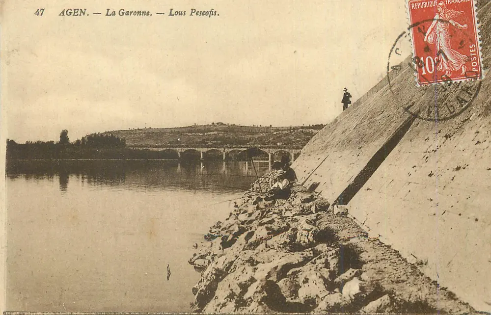 AGEN — A Garonne — Louis Pescofis — editor desconhecido, n° 47 - Frente