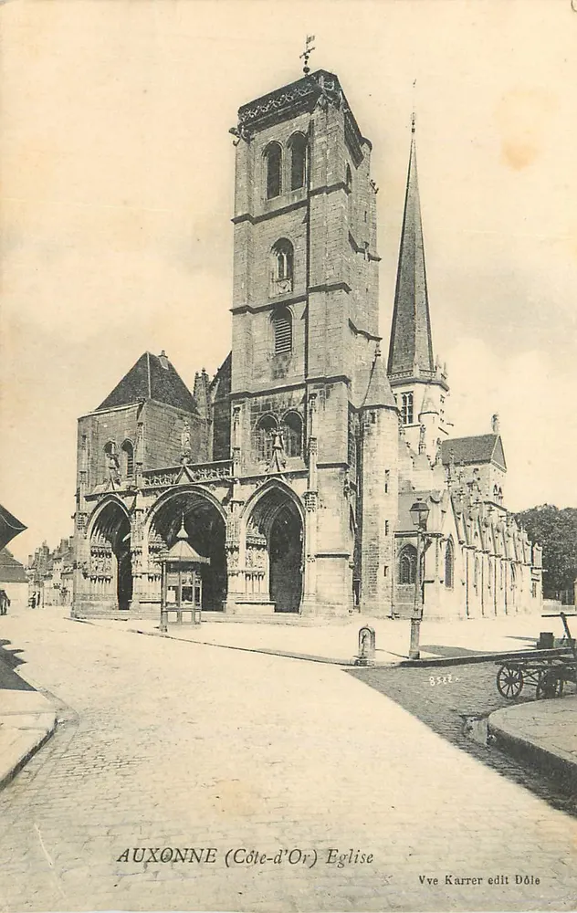 Auxonne (Côte-d'Or) — Chiesa — Vve Karrer edit Dôle - Recto