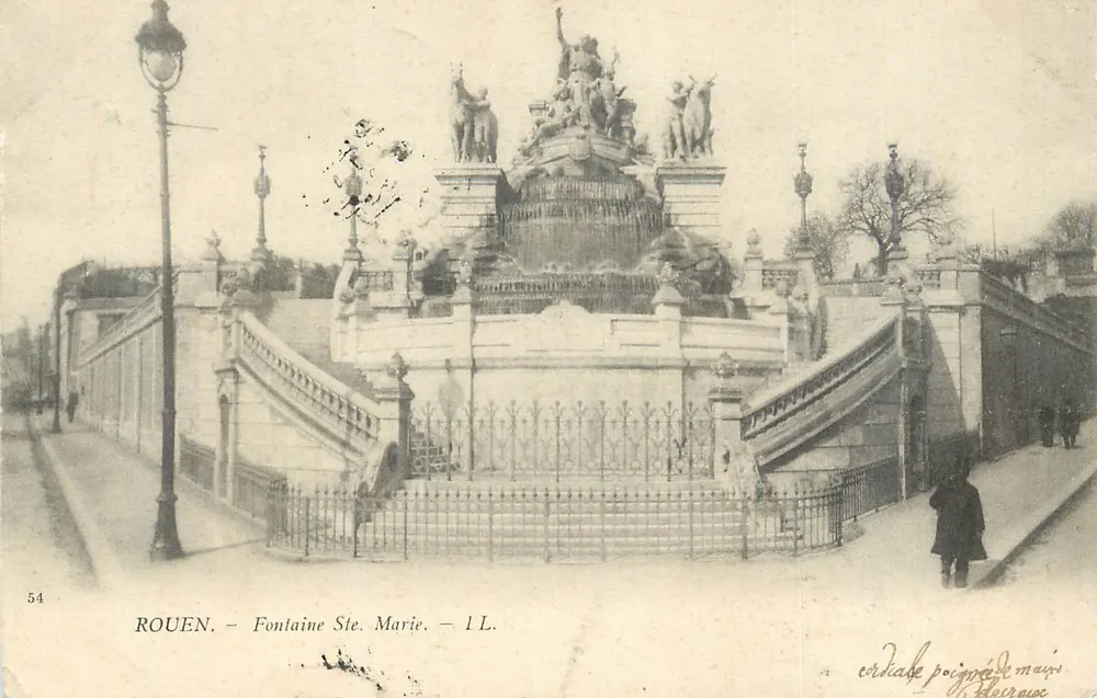 Rouen — Fontaine Sainte-Marie — 1 L. - Vorderseite