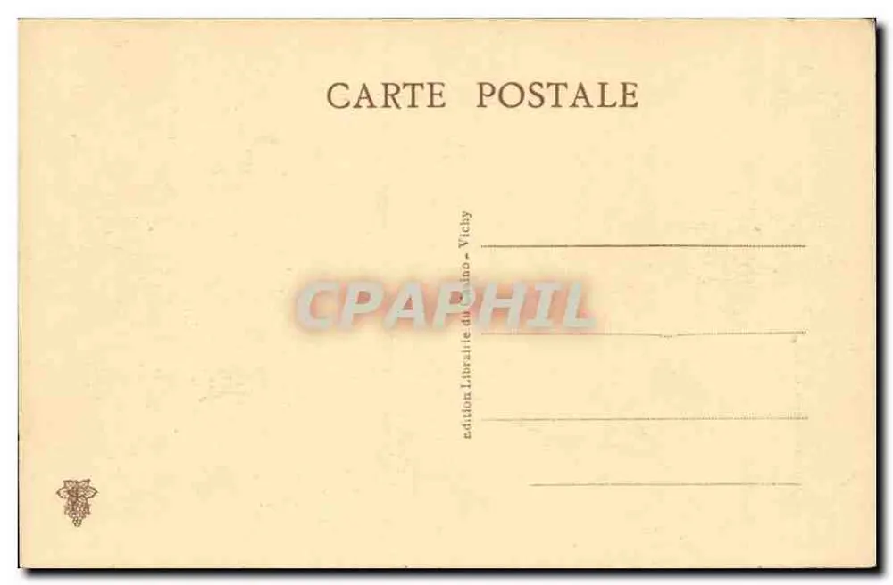 Vichy - Hotel do Parque — editor Livraria do Casino-Vichy, n°46 - Verso