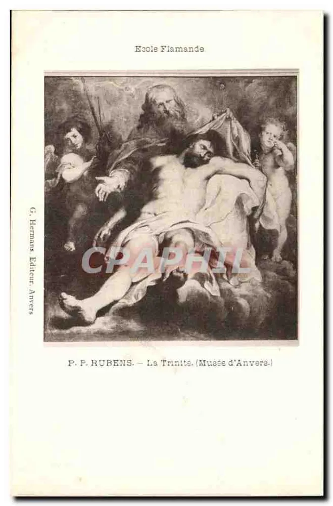 P. P. RUBENS — De Heilige Drie-eenheid — Museum van Antwerpen — G. Hermans Uitgever, Antwerpen - Voorkant