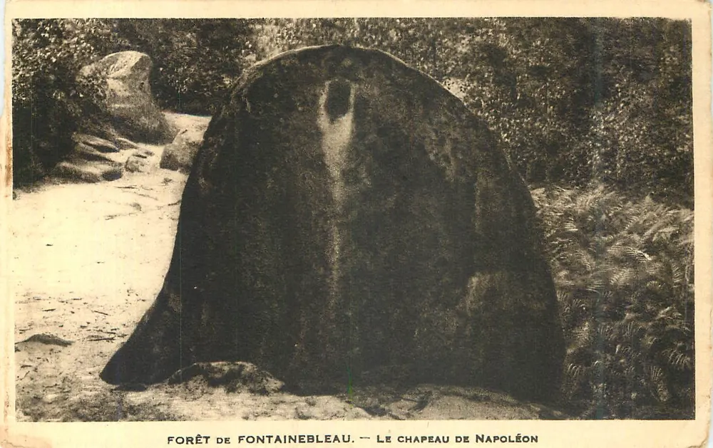 Wald von Fontainebleau — Der Hut Napoleons - Vorderseite