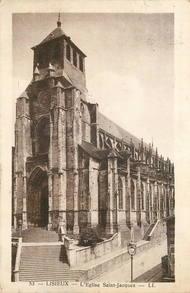 Lisieux — A Igreja de São Jacó — LL. — n° 53 - Frente