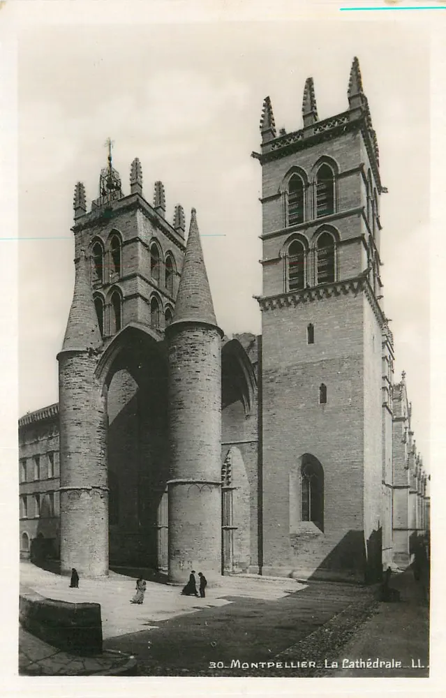 Montpellier — A Catedral — LL. n°30 - Frente
