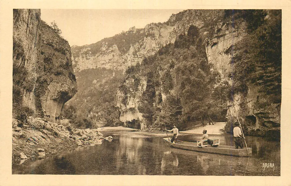 Canal de l'Arèra — paisagem de cânion — editor ARERA - Frente