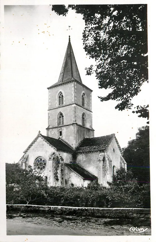Iglesia de Rigny — vista general — Rigny - Anverso