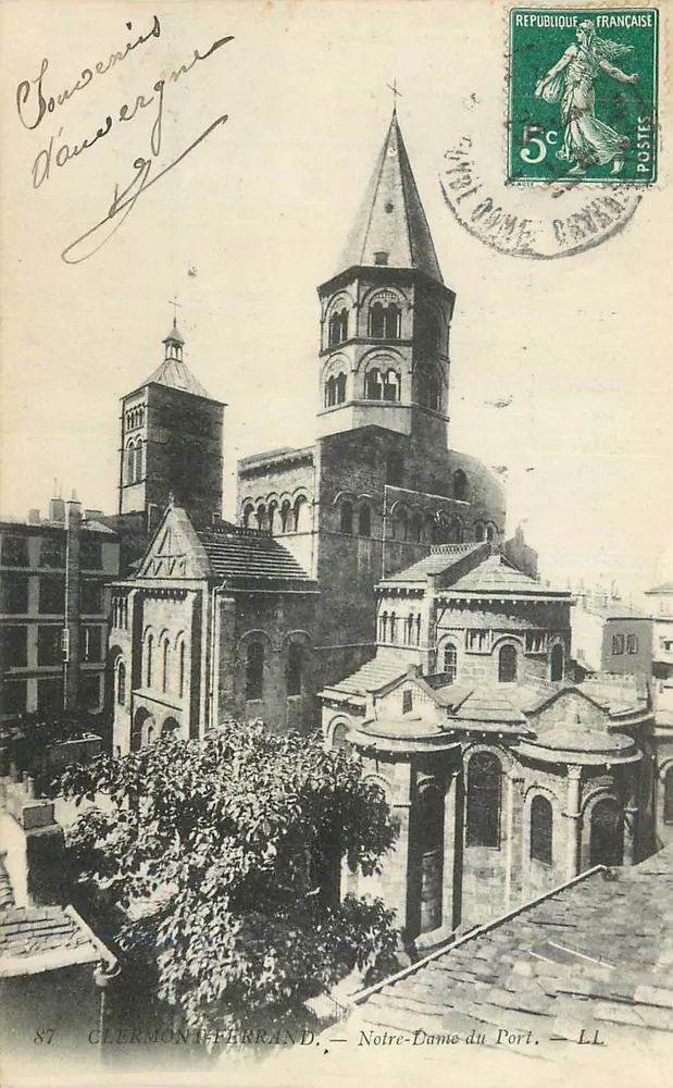 Clermont-Ferrand — Nossa Senhora do Port — LL - Frente