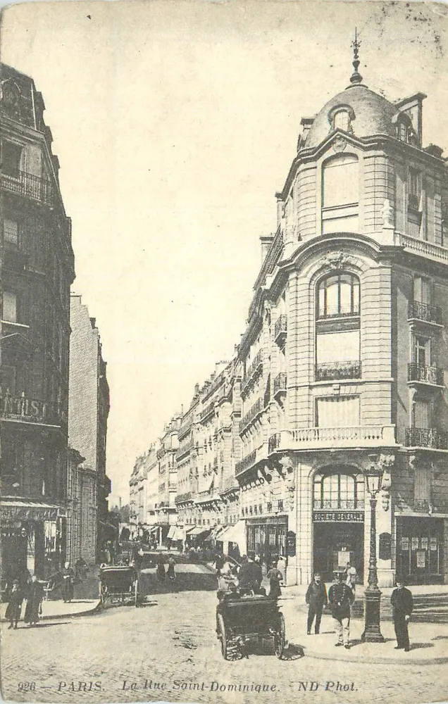 Paris — A Rue Saint-Dominique — ND Phot. - Frente