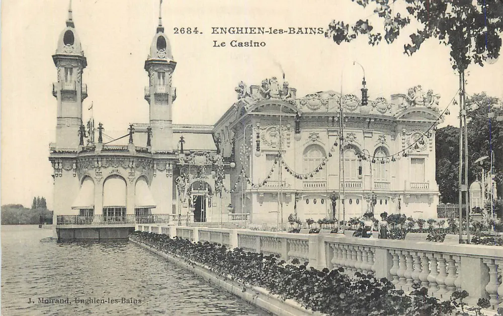 Enghien-les-Bains — Das Casino — J. Moirand, Enghien-les-Bains, Nr. 2684 - Vorderseite