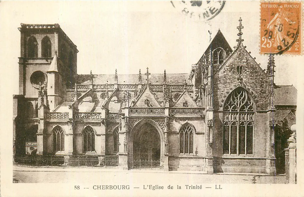 Cherbourg — L'Église de la Trinité — LL - Frente