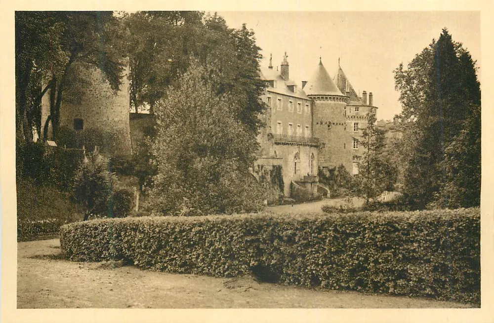 Castelo da Motte — vista geral — editor não visível - Frente