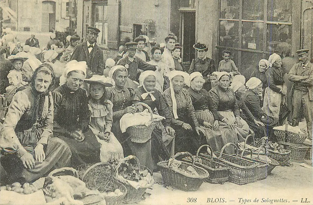 BLOIS — Tipos de Solognottes — LL. - Frente