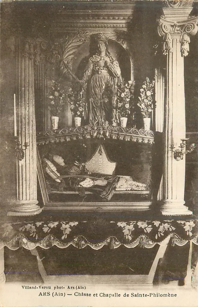 Caja y Capilla de Santa Filomena — ARS (Ain) - Anverso