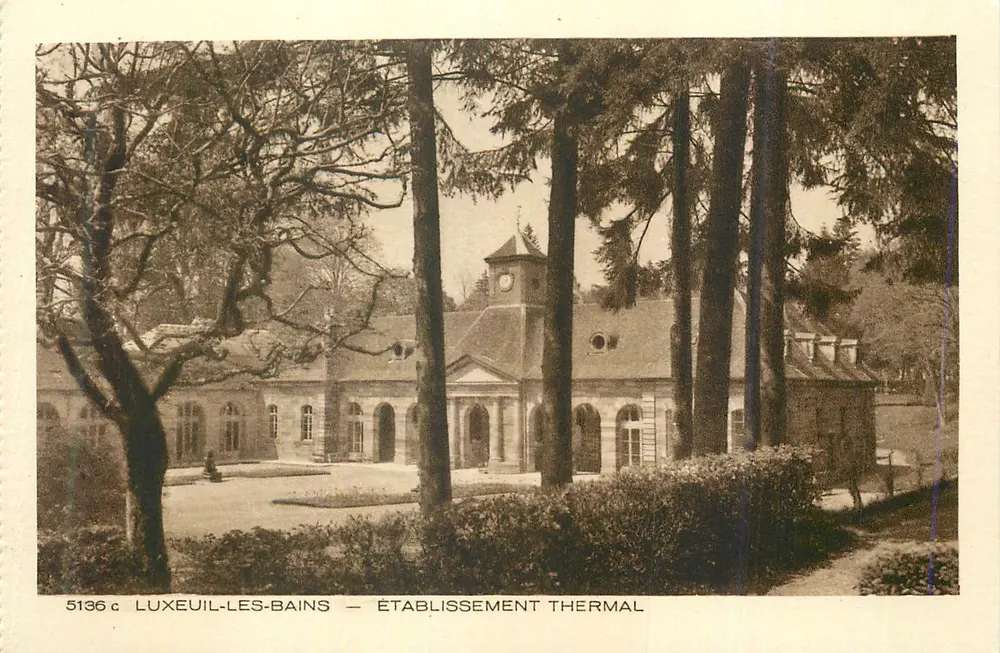 LUXEUIL-LES-BAINS — ESTABELECIMENTO TERMAIS — 5136c - Frente