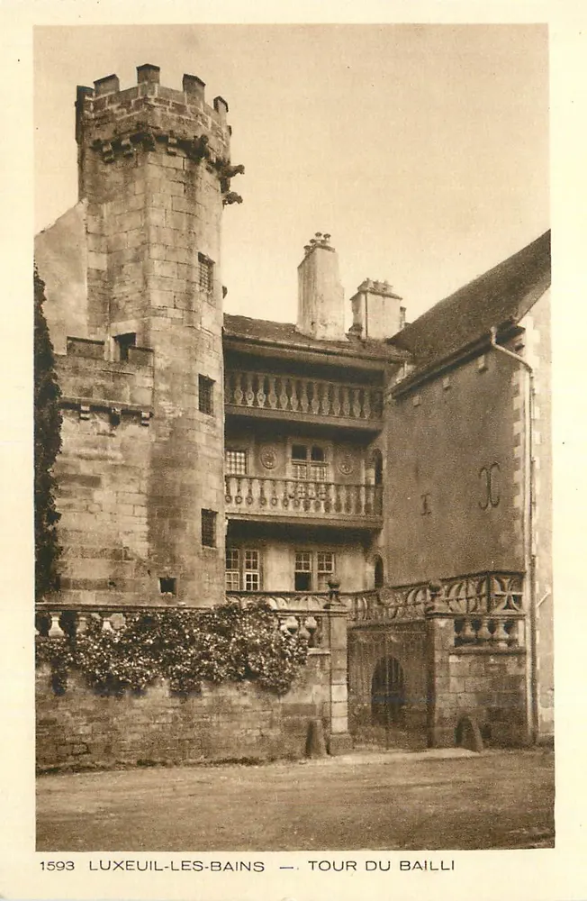 LUXEUIL-LES-BAINS — TORRE DO BAÍLIO — 1593 - Frente