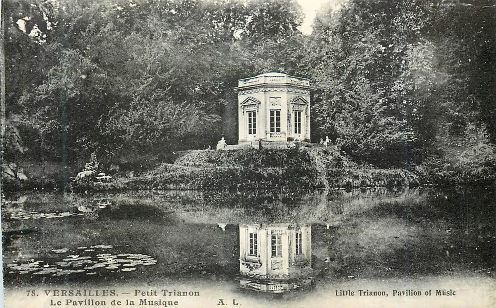 Versailles — Petit Trianon — Le Pavillon de la Musique — A. L. - Vorderseite