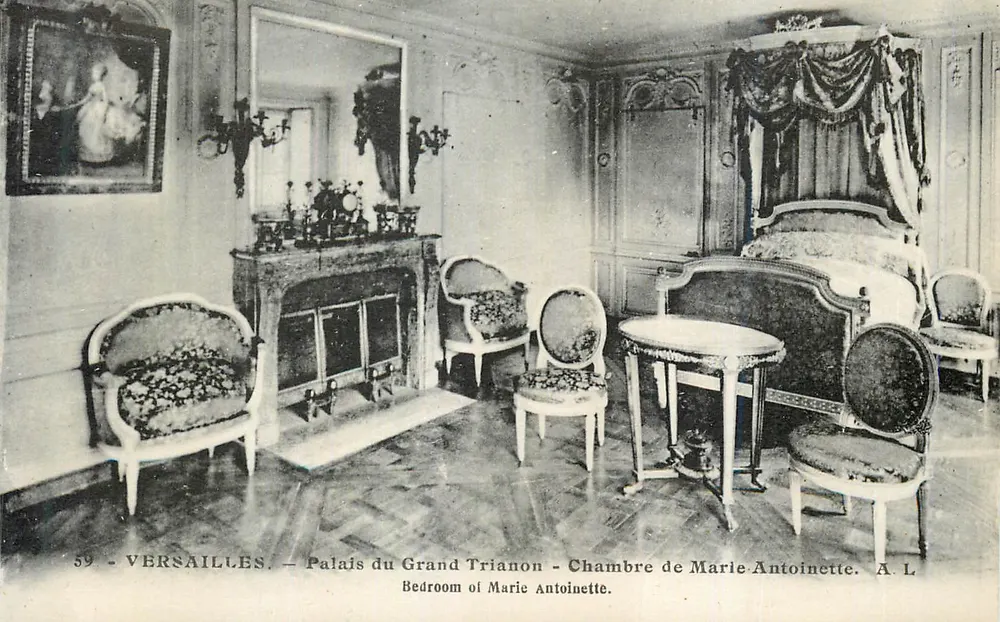 Versailles — Palais du Grand Trianon — Zimmer von Marie-Antoinette — A. L. n°59 - Vorderseite