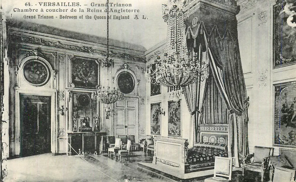 Versailles - Grand Trianon - Schlafzimmer der Königin von England - Vorderseite