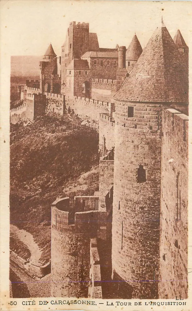 Cité de Carcassonne — La Tour de l'Inquisition - Vorderseite