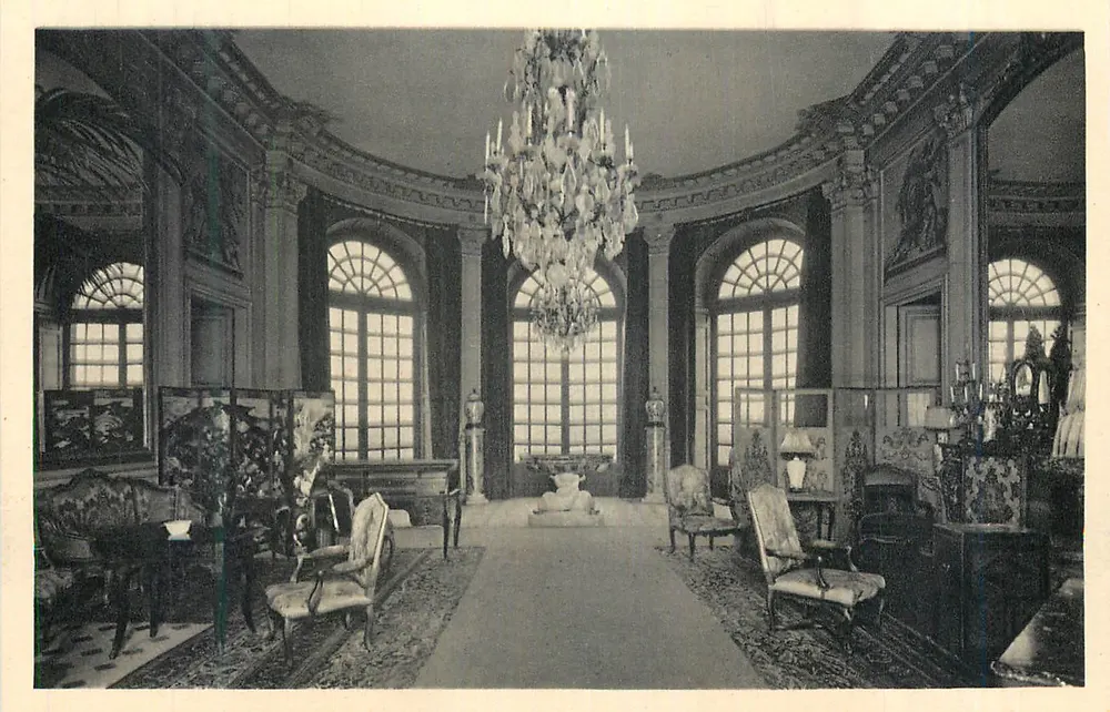 Innenraum eines luxuriösen Salons — Schloss oder Palast — Verlag unbekannt - Vorderseite