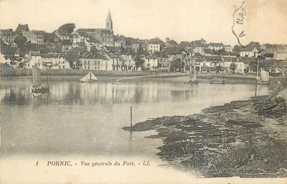 Pornic - Visão geral do Porto - LL - Frente