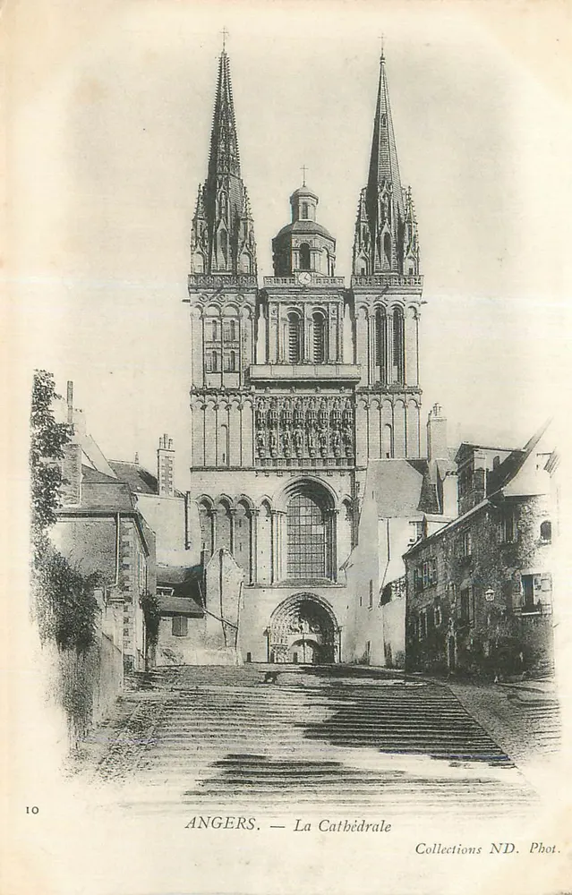 Angers — A Catedral — Coleções ND. Fot. - Frente