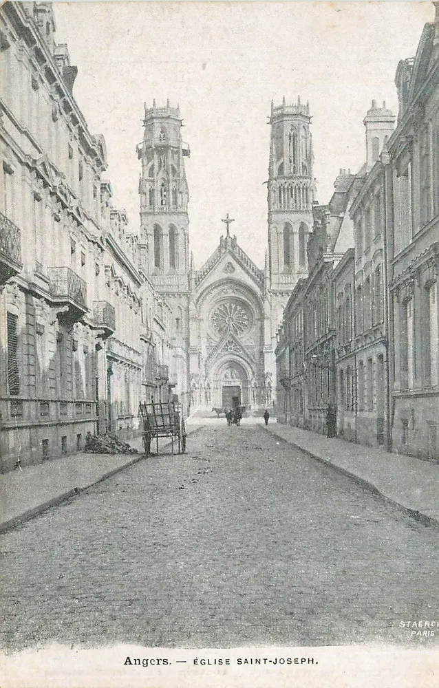 Angers — Igreja de São José — Staerch Paris - Frente