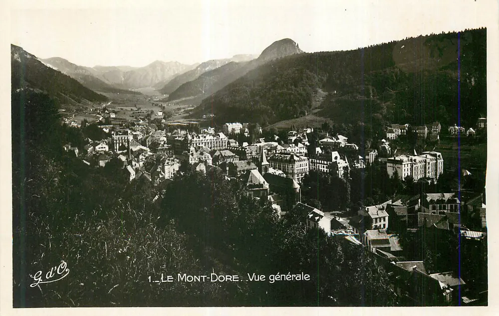 O Mont-Dore — Vista geral — G.d’O. - Frente