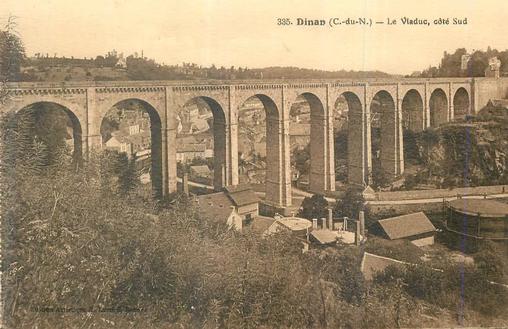 Dinan (C.-du-N.) — O Viaduto, lado Sul - Frente