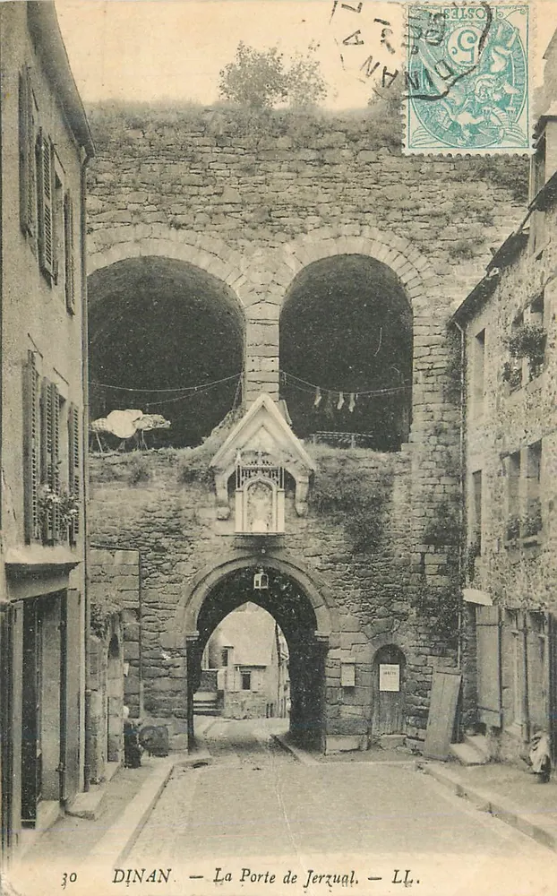 Dinan — A Porta de Jerzual — LL. - Frente