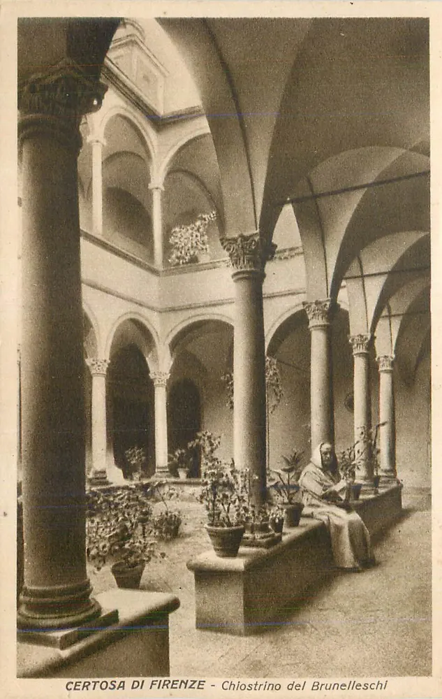 Certosa di Firenze — Chiostro del Brunelleschi - Vorderseite