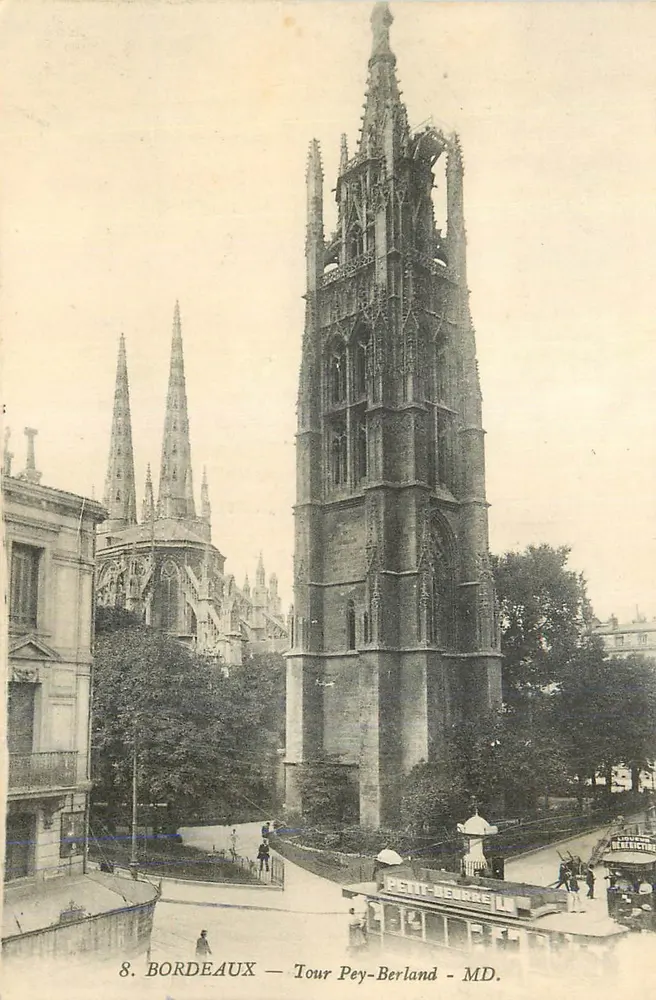 Bordeaux — Torre Pey-Berland — MD. Petit-Deurre - Frente