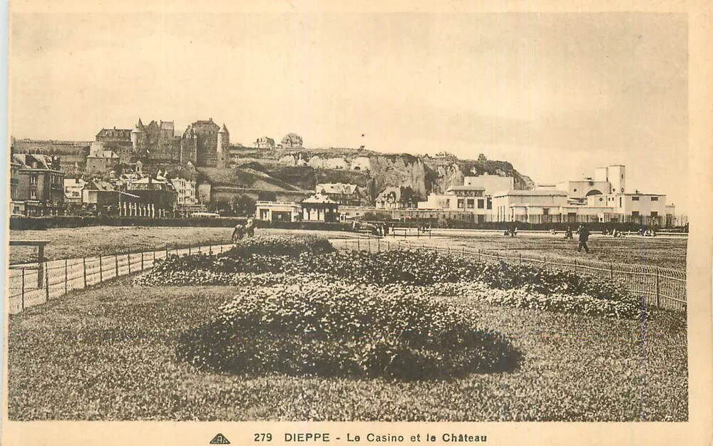 Dieppe - Das Casino und das Schloss — unbekannter Verlag, Seriennummer 279 - Vorderseite