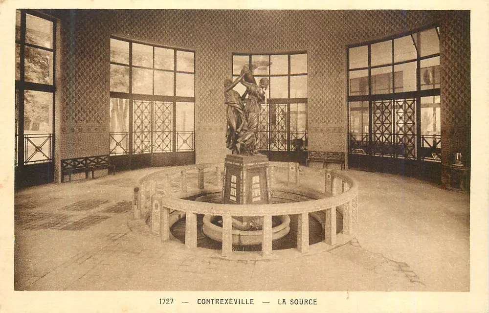 Contrexéville — A Fonte — 1727 - Frente