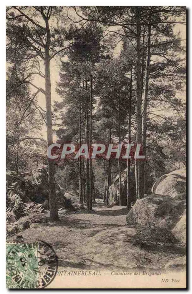 Fontainebleau — Cavalière dos Brigands — ND Fot - Frente