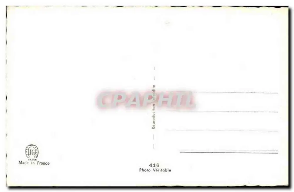 Casal apaixonado — retrato de estúdio — Editora ELIG, n° 416 - Verso