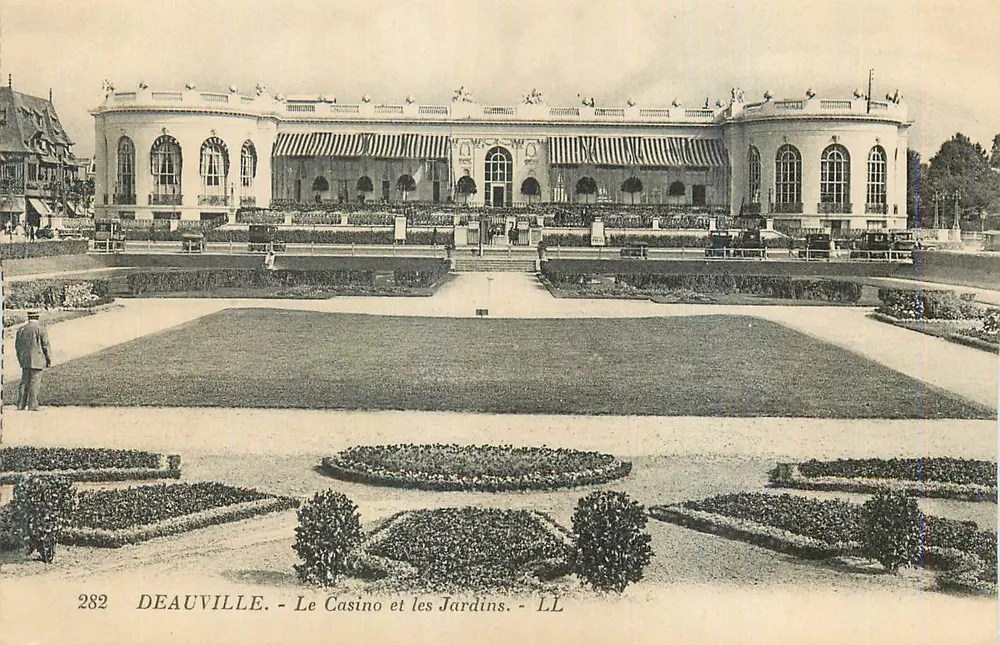 Deauville — Das Casino und die Gärten — LL, Nr. 282 - Vorderseite