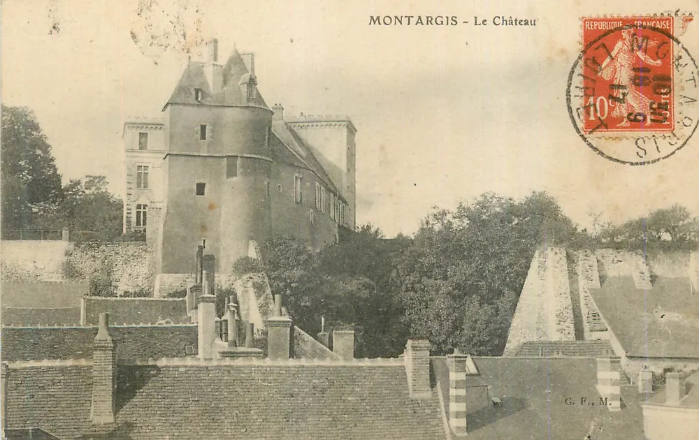 Montargis - O Castelo — G. F. M. editor - Frente