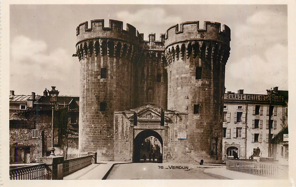 Porta de Verdun — Verdun — editor desconhecido, n° 76 - Frente
