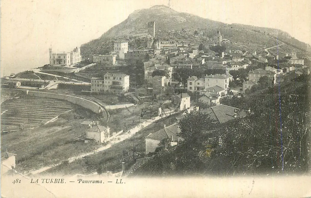 La Turbie — Panorama — LL. - Awers