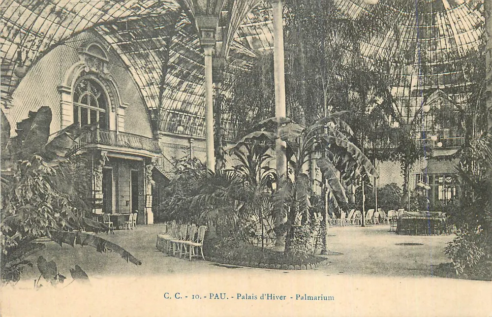 Palácio de Inverno - Palmarium - Pau - Frente