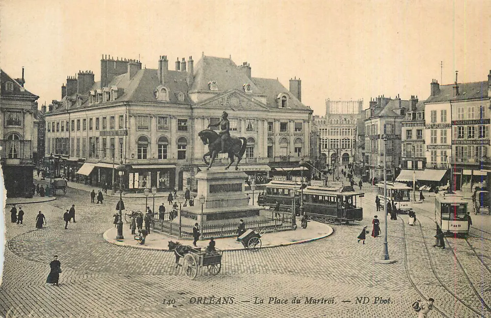 Orléans — Plaza del Martroi — ND Fotografía n°140 - Anverso